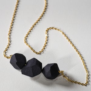 Image of triple rock necklace