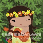 Image of Ukulele Girl Print