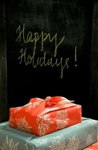 Image of GIVE CHEER Fabric Gift Wrap