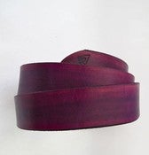 Image of Rhubarb Leather Belt