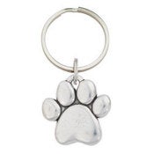 Image of Dog Paw Keychain