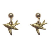 Image of Flying Bird Earrings