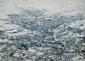 Image of Embroidery, 'Eagle's View of Winter Mountains', 2006