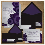 Image of Invitations | Wedding<BR>{Metro Bloom}