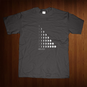 Image of Helios | "Moons" shirt (charcoal)