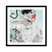 Image of X (framed drawing)