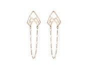Image of obelisk earrings