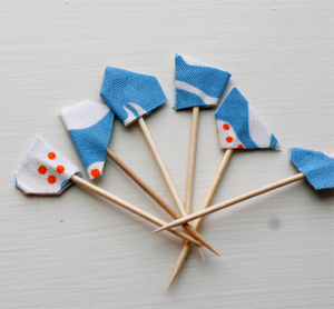 Image of GEOMETRIC PARTY PICKS (Set of 10)