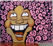 Image of Sweet Pink Swirly Swirling Twirly Twirlies.  