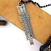 Image of UNION Parts & Recreation Toolbox Necklace- Caliper Charm on Ballchain Necklace 