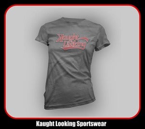 Image of Kaught Looking Script Logo (Women) "Away Jersey"