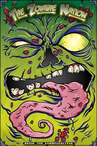Image of Green Necronomicon Poster(12" X 18")