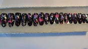 Image of Heart Splatter Predesigned Nails