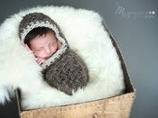 Image of Newborn Peanut Wrap - Rattan