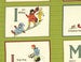 Image of motifs à appliquer "alphabet vintage" (lot de 6)