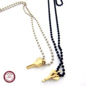 Image of UNION Parts & Recreation Bicycle Jewelry- Bicycle Seat Charm Necklace 