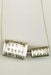 Image of Solid Sterling Silver Hammered Band Pendant-Franny and Zooey