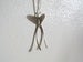 Image of Solid Sterling Silver Wishbone Pendant