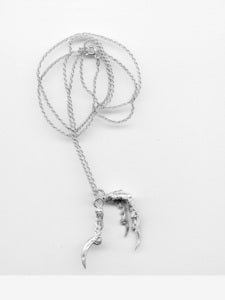 Image of Solid Sterling Silver Raven Talon