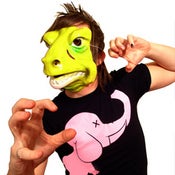 Image of Mr. Elephant (Black/Pink)