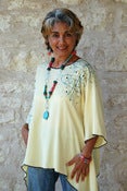 Image of Dance Top -  Handpainted Tencel. Machine washable.