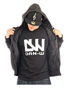 Image of Dan-W T-Shirt (Black/White)