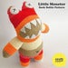 Image of Lil' Monster Pattern (PDF)