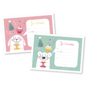Image of Cartes *Je t'invite...*