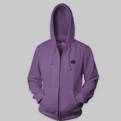 Image of AVID Classic Women's Zip Hoodie - Purple