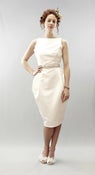 Image of Dew - silk duchess satin shift dress