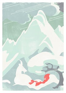 Image of Mountain Goat         50x70cm