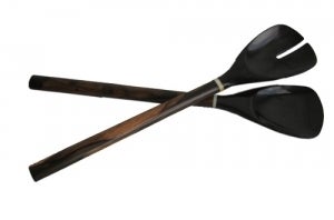 Image of Wood & Horn Salad Servers
