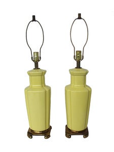 Image of Lemon Yellow Lamps
