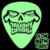 Image of ZOMBIE! Glow in Dark Guitar Picks! 