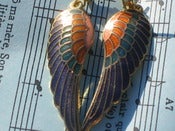 Image of Rainbow Wing Earrings