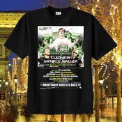 Image of Limited Edition DJ Raze, Cuizinier, Saphir Black T-Shirt