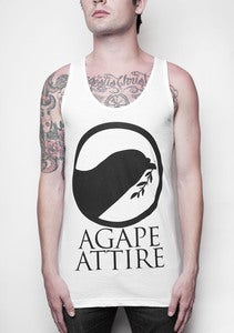 Image of "Logo" White Tank