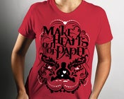 Image of MHOOP RED TEE (LAURIE SHIPLEY DESIGN)