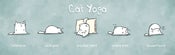 Image of Cat Yoga Print