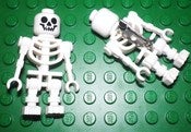 Image of LEGO SKELETON PIN BADGE