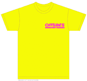 Image of Offsides "Pretenders" Yellow T-Shirt
