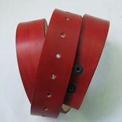Image of Scarlet Leather Snap Belt