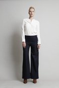 Image of Silk Shirt - white