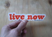 Image of Live Now Stickers