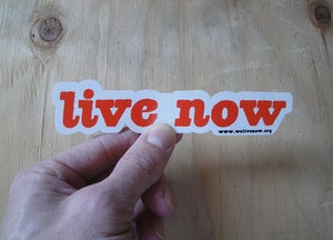 Image of Live Now Stickers