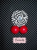 Image of Cherry Puff Hair Clip