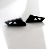 Image of Raw earring stud