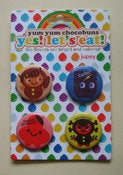 Image of Let's Eat! Button Set