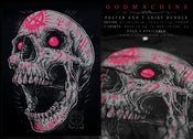 Image of Godmachine Shirt & poster bundle 