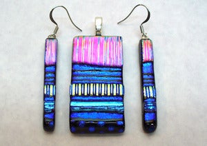 Image of Sunrise Breaker - pendant &drop set -04